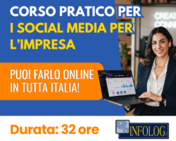 CORSO PRATICO per i Social Media per l’impresa – 32 ORE